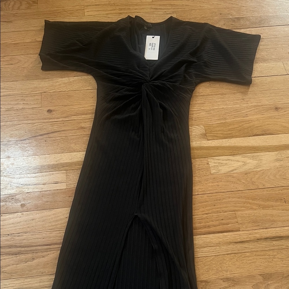 Dance & Marvel Black Long Sleeve Dress